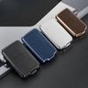 Alloy Leather Car Key Case Cover Shell for Renault Koleos Captur Megane Clio Scenic Talisman Arkana for Dacia Sandero Card Fob