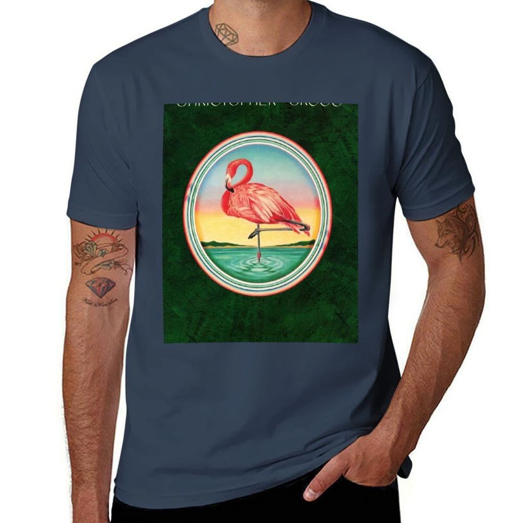 Christopher Cross  Christopher Cross Tshirt Basic Solid Tee For Daily Use