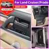 For 2008-2021 Land Cruiser 200 LC200 Interior Design Accessories Upgrade Decorative Car Door Carbon Fiber Texture Handle Panel