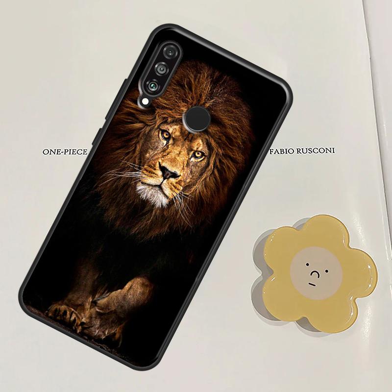 King Of The Jungle Lion For Huawei Nova 11 9 10 SE Y60 Y70 Y90 Y61 Y91 Nova 3i 7i 8i 11i P20 P40 Lite P30 Pro Case
