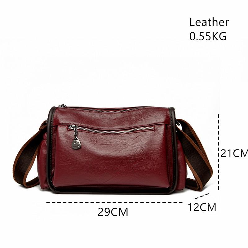 Retro Style PU Leather Boston Crossbody Bag Women’s Solid Color Brand Handbag Fashion Designer Female Casual Travel Shoulder Bag
