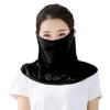 Damen Mode Mund-Nackenabdeckung Anti-UV Staubdicht Atmungsaktiv Outdoor Gesichtsschutz