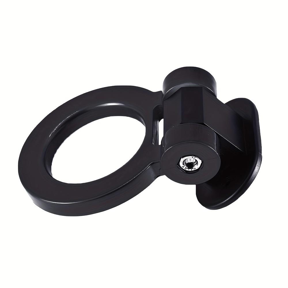 Car Modification Trend Universal Decorative Circular Trailer Hook ABS Adhesive Non-destructive Trailer Hook Adjustable Plastic Trailer Ring