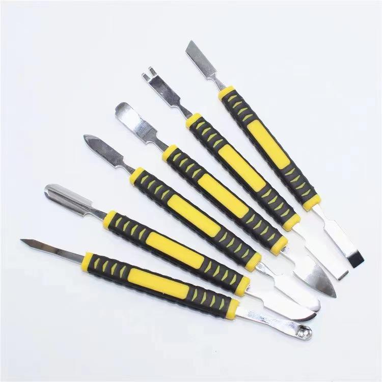 6-piece Metal Pry Bar Set for Disassembly and Screen Opening