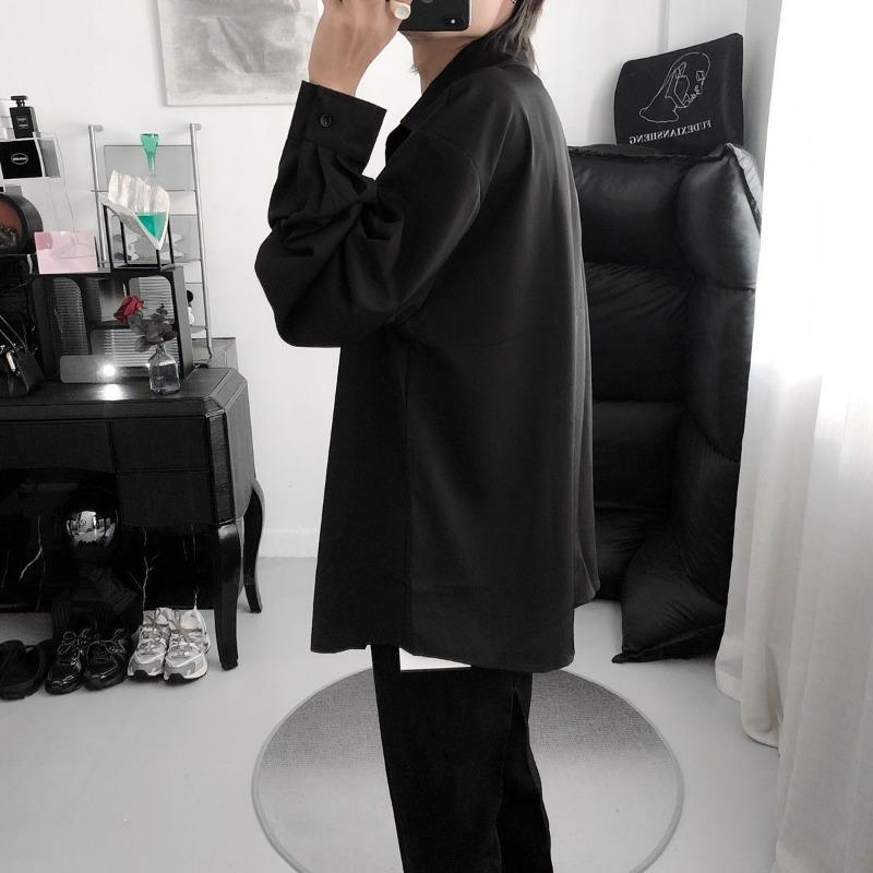 Fashion Long-sleeved High-end Casual Trendy Brand Shirts Loose New Shirts Versatile Shirts