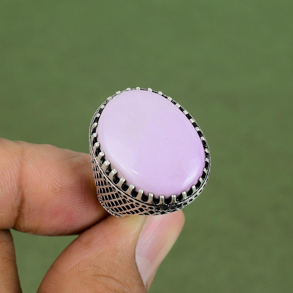 Phosphosiderite Ring 925 Sterling Silver Ring Handmade Jewelry Natural Gemstone Ring Silver Jewelry Gifts For Friend Available In Ring Size