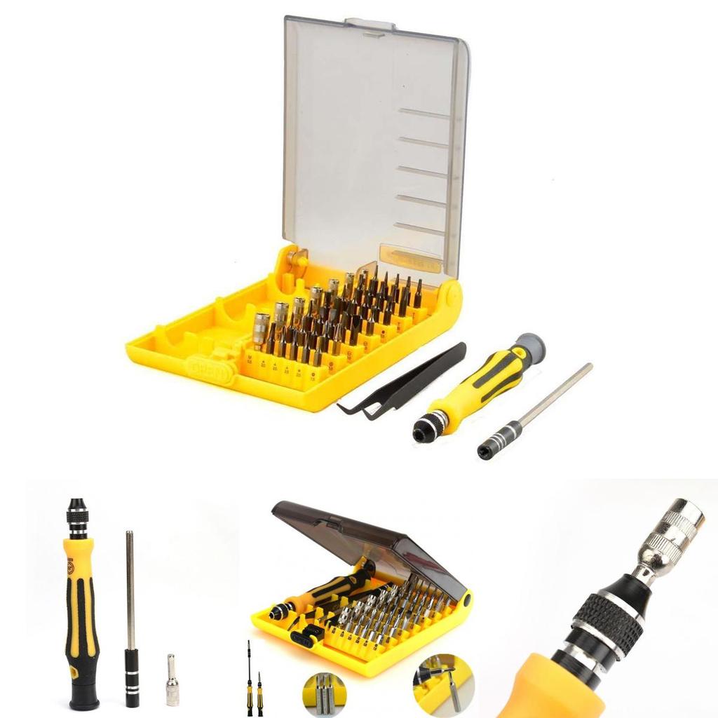 Ensemble de tournevis de précision Torx 45 en 1 polyvalent pour la réparation de téléphones portables et d'ordinateurs portables