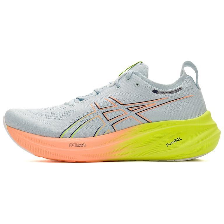 ASICS Gel-Nimbus 26 Paris Cool Grey Safety Yellow Men s 1011B928-750 EU 42