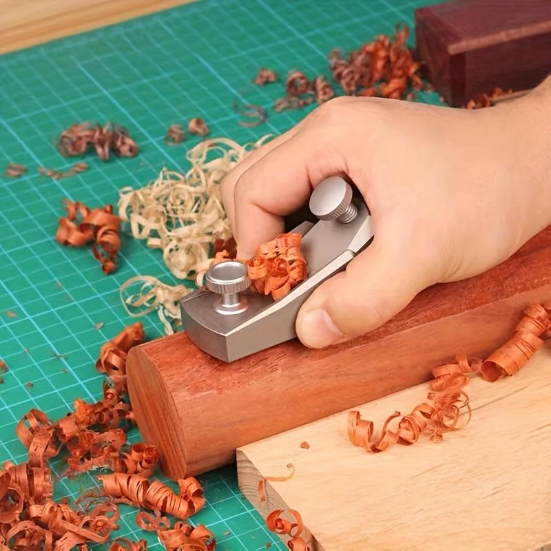 Woodworking Planer Mini Aluminum Alloy Hand Planer DIY Carpenter Tools European Flat Plane Bottom Edge Wood Trimming Plane