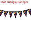 Birthday Party Theme Supplies Decoration Kids Plate Tablecloth Banner