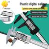 Digital Caliper 0-150mm Black/Silver Plastic for Inner/Outer Diameter Measurement