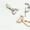 1Pcs Metal Detachable Snap Hook Trigger Clips Buckles for Leather Craft Bag Strap Belt Handle Shoulder Webbing Buckle Hook