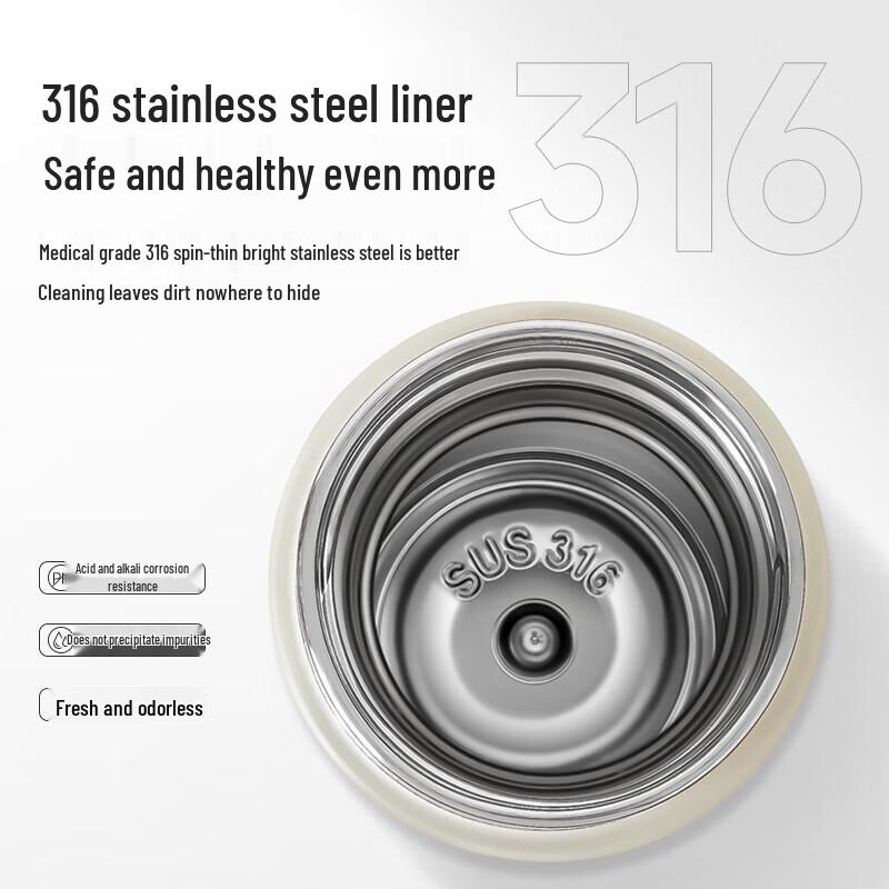 Debo DEP-852 Carol 316 Stainless Steel Portable Insulated Mug 260ml