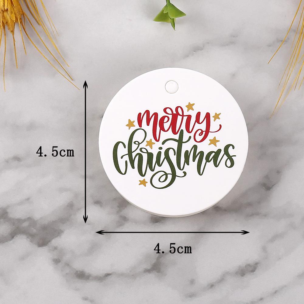 Assorted Christmas Hang Tags: Gift & Decoration Styles Available