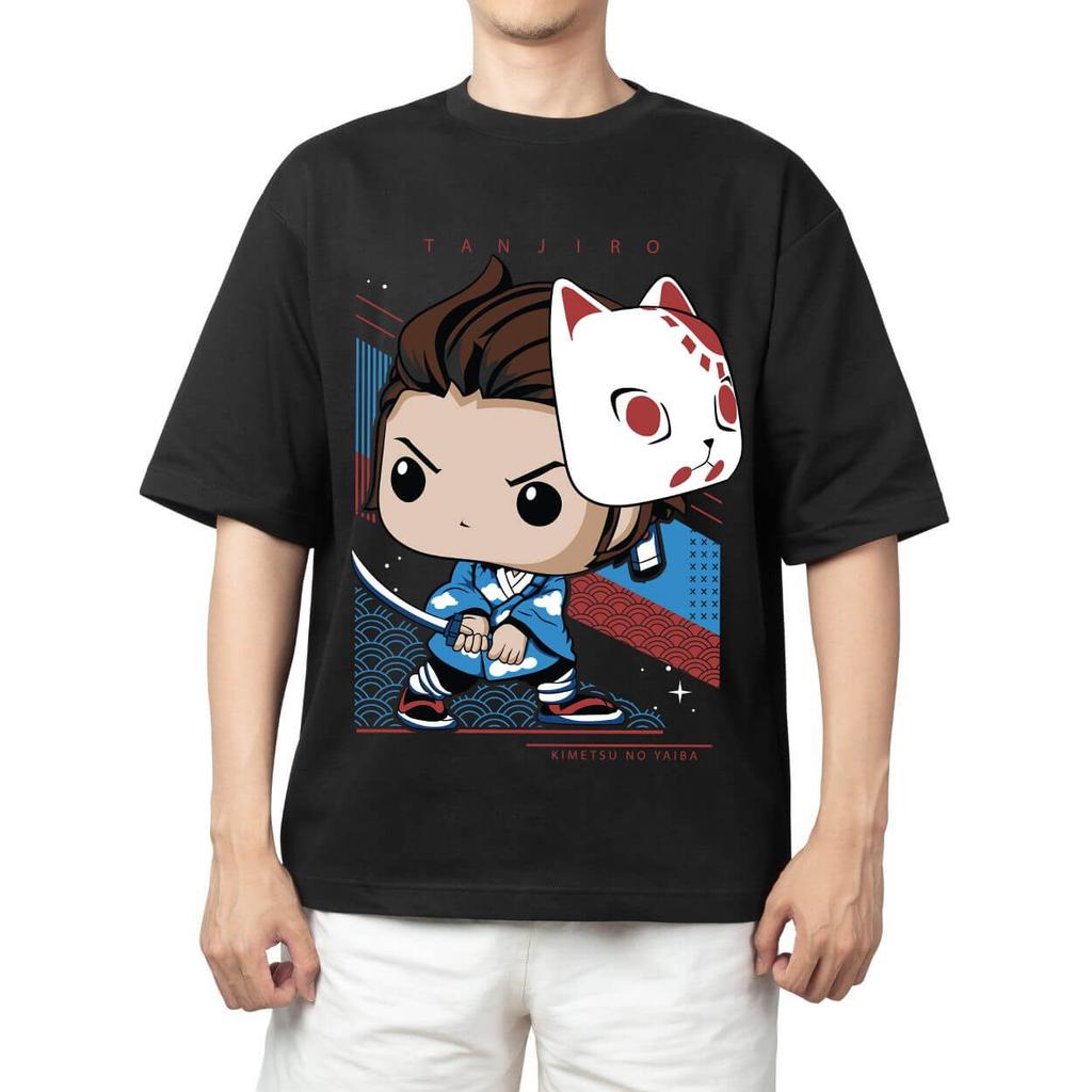 2026 New Demon Slayer Kyojuro Rengoku Printed Short Sleeve Tshirt Mens and Womens Tshirt Mens Tops Sports Tshirt Harajuku