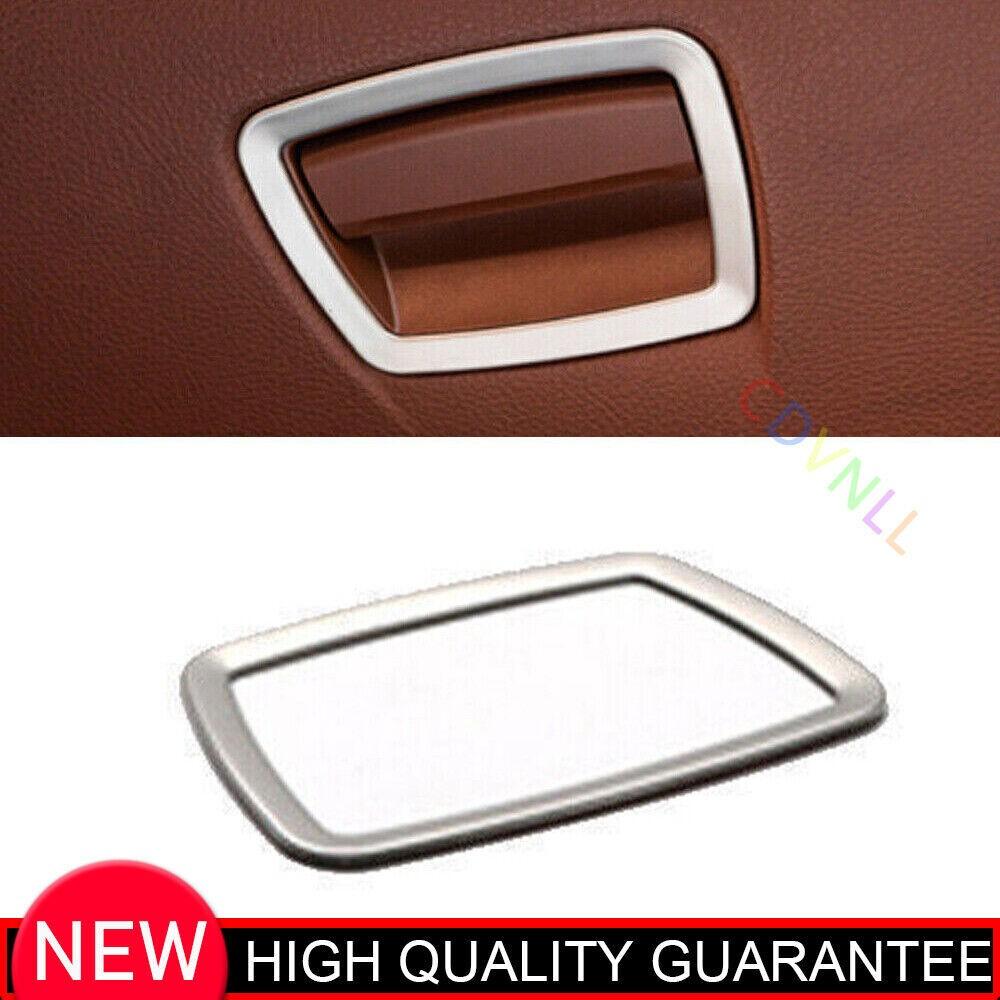 For BMW 7 Series 09-2015 Titanium Silver Passenger Storage Box Handle Panel Trim