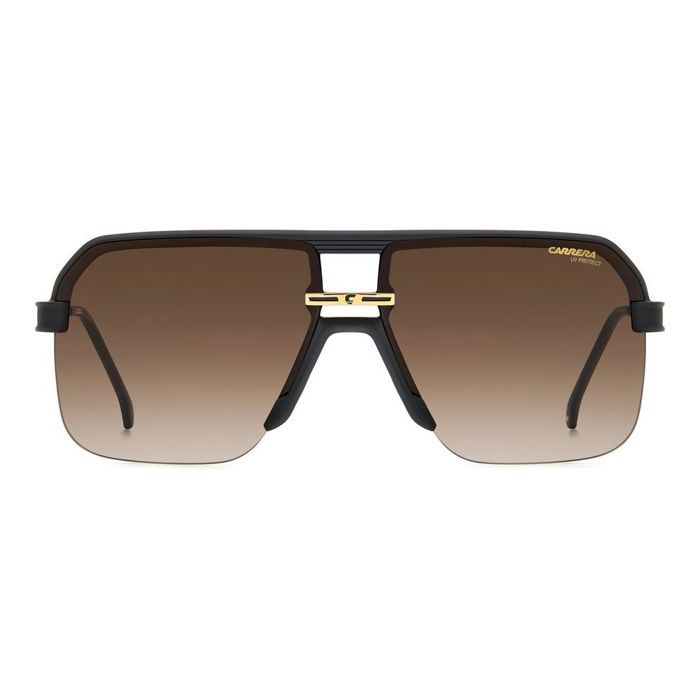 Lunettes de Soleil Carrera CARRERA 1066/S 63/12/145 MATTE BLACK/BLACK BROWN GREEN ANTIREFLEX polyamide homme CARRERA 1066/S
