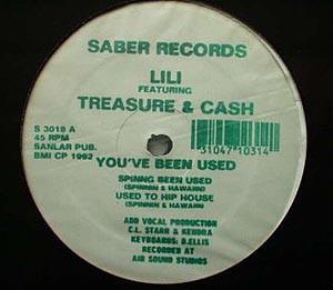 

12inch Record LILI - You ve Been Used S3018 SABER 1992 US Dance & Electronica Used