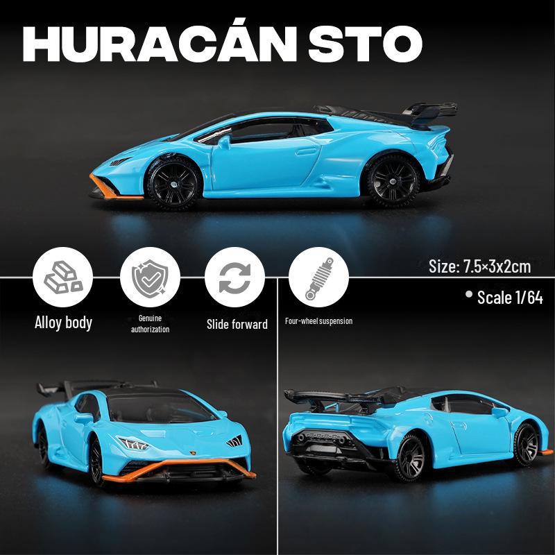 Přeshraniční 1:64 Lamborghini Toyota Slitinový Miniaturní Model Auta Hračka pro Kluky