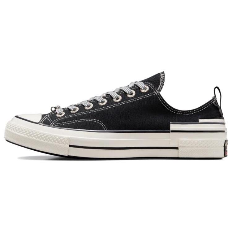 New Chuck 70 Converse Hacked Heel Low 'Black Reflective' A07984C