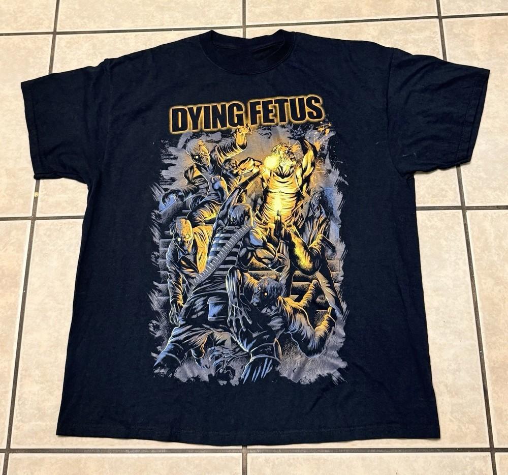 Dying Fetus Band We Exist To Destroy T-shirt S to 5XL NE367 Unisex T-Shirt XL