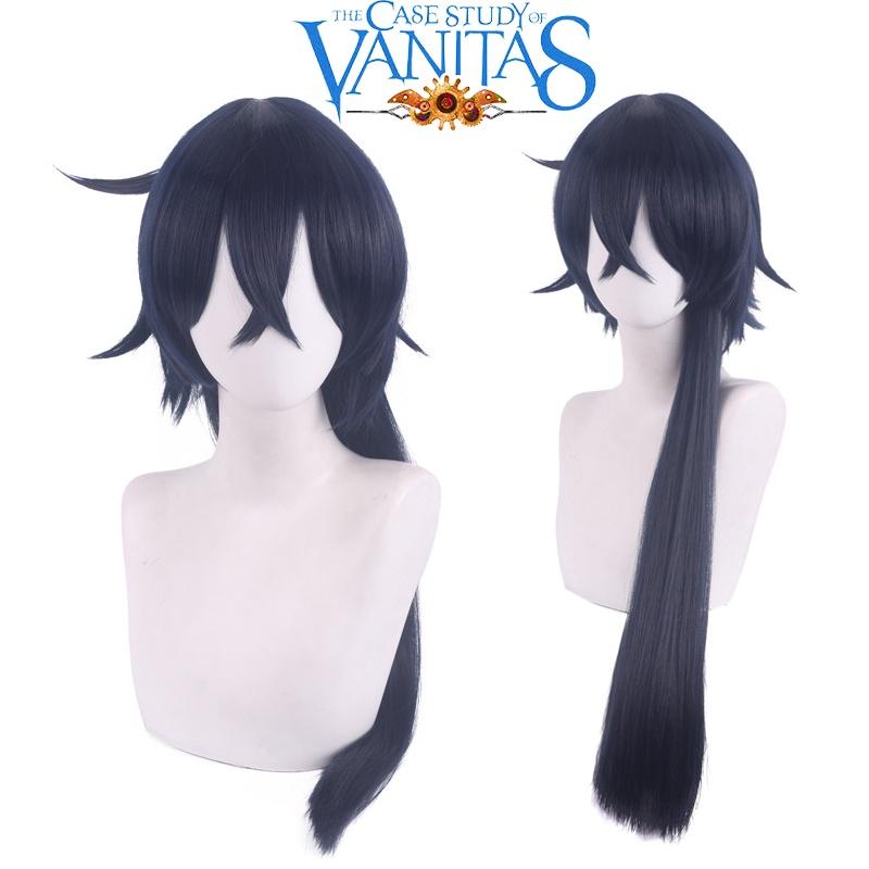 Vanitas Cosplay Wig In Blue-black The Ultimate Choice For Anime Fans