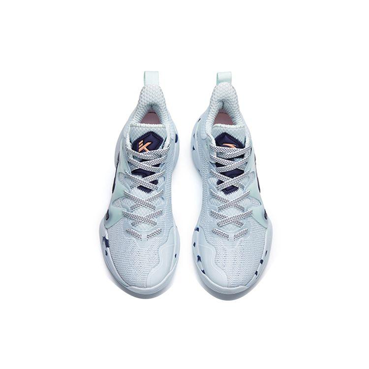 Anta Jianshan 1 Durable Non-Slip Low-Top Basketball Shoes Men sneaker Gray Blue 112221623S-3