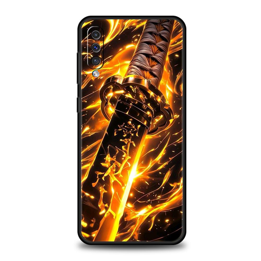 The Sword Creative Pattern Phone Case for Samsung Galaxy A56 A36 A26 A16 A34 A24 A42 A22 A20 A12 A40 A30 A10 5G Soft TPU Cover