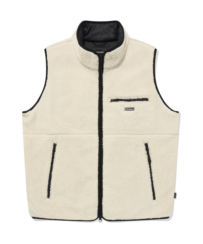 Covernat Sherpa Vest Ivory
