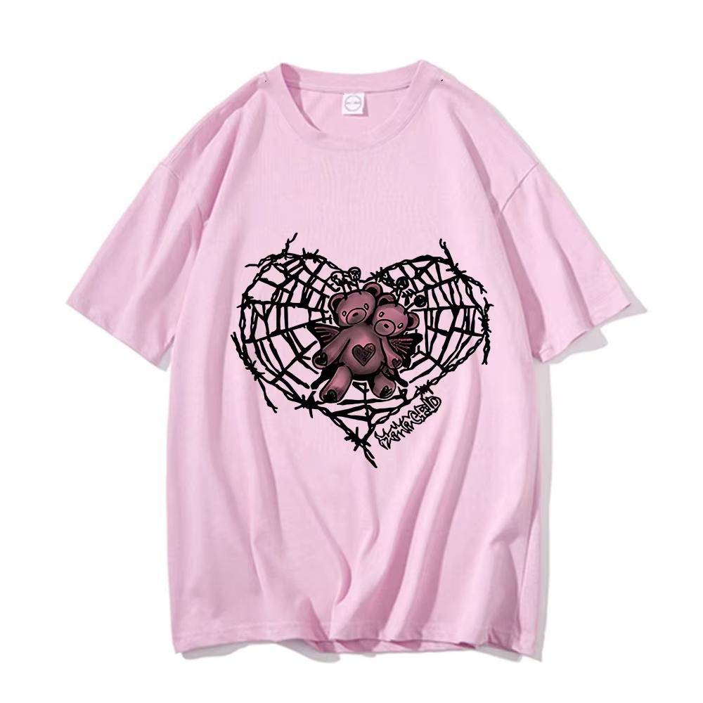 

Gaeul LVE Girl Group Print Women Men T Shirt Fashion Short Sleeve Street T-Shirt Soft Breathable Clothes Vintage O-Neck T-shirt S разноцветный