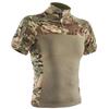 Military Camouflage Tactical Combat Short T-Shirt Russian Army Airsoft Training Hunting T Shirts Paintball Husband Work Uniform