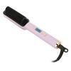 Hair Straightening Brush PTC Even Heating LCD Hair Straightener Brush for Home