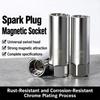 Magnetic Retainer Spark Plug Removal Tool Universal Swivel Garage Tool  Vehicle Maintenance