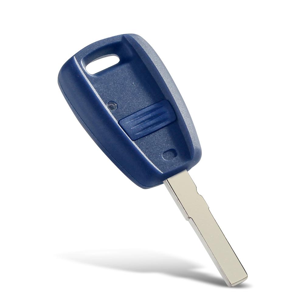 S Transponder Key Shell For Fiat Punto Doblo Bravo Seicento Stilo Uncut Sip22/Gt15R Blade Auto Car Blue Cover Case