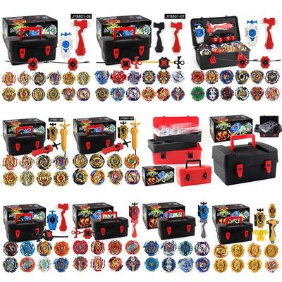 Hit Battle Toy for Kids - Hurricane CX Burst Beyblade Set, Complete with Attack Battle Plate and Launcher