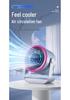 Compact USB Rechargeable Desktop Fan – Silent, Long Battery Life for Office & Study