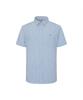 Dagseusyeocheu Rayon Blend Easy Care Stretch Striped Dress Short Sleeve Shirt Slim Fit_Dls2Shds630B1