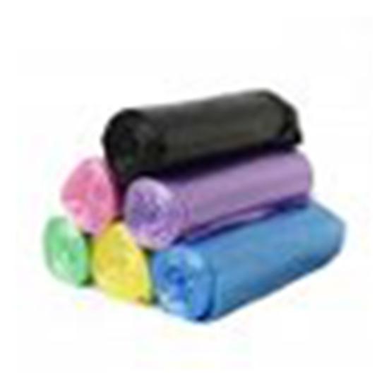 5 Rolls Garbage Bag Thicken Multi-purpose Disposable Flat Opening Large Capacity Trash Bag for Home