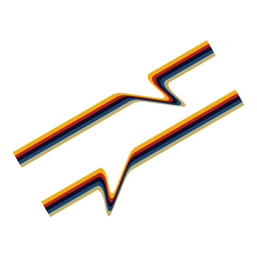 Car Door Side Striped Stickers Vinyl Decals For SUZUKI JIMNY 2 Door and 4 Door Self-adhesive Auto Body Decoration Accessories
