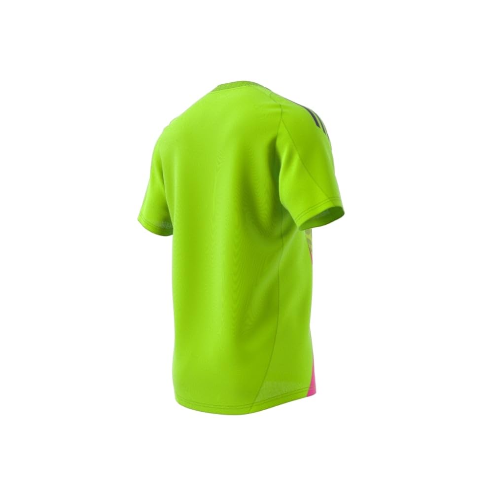 Adidas Generation Predator Training Jersey Slime Short Sleeve Soccer Size Men's JTS92, Semi-Solar (IT4823), T-Shirt, J/XL
