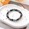 Fashionable 8mm Natural Stone Volcanic Rock Bracelet Black Gallstone Tree of Life Beaded Bracelet Healing Stone Bead Bracelets
