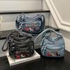 Borsa a tracolla casual alla moda da donna Borsa a spalla in denim di alta qualità Borsa tote di grande capacità Borse a mano multifunzionali da donna