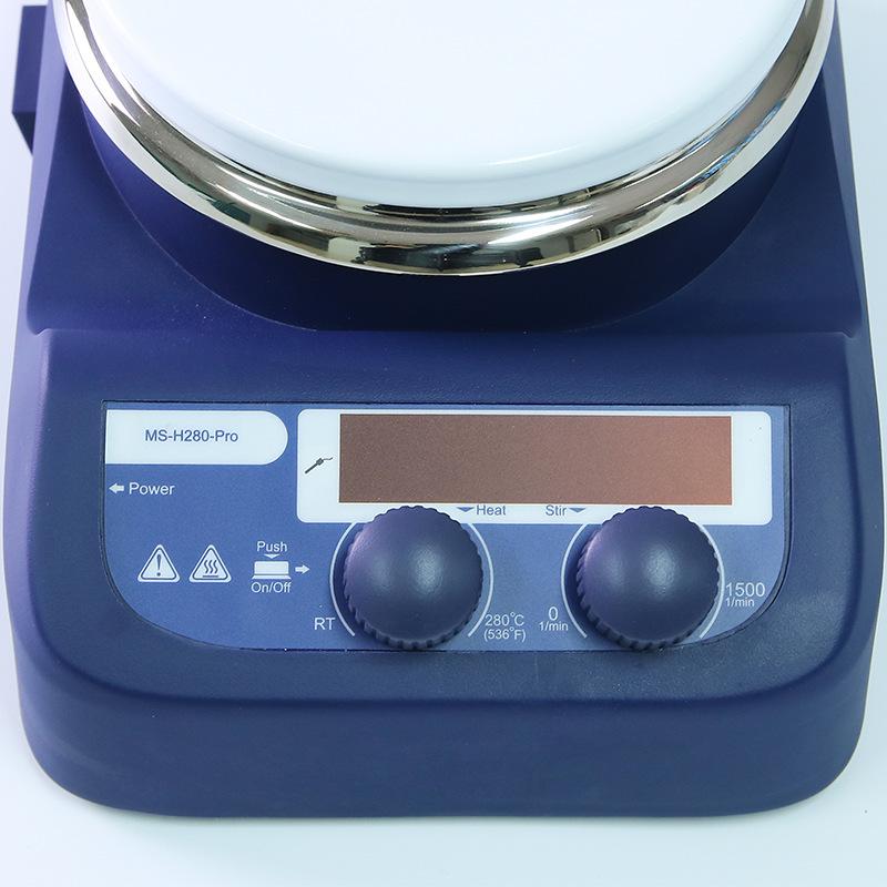 Digital Magnetic Stirrer Mini: Laboratory Heating Plate with Brushless Motor and Constant Temperature Display