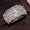 Fashion Studded with Zirconium Seiko Eight Heart Eight Arrows Male and Female Zircon Rings