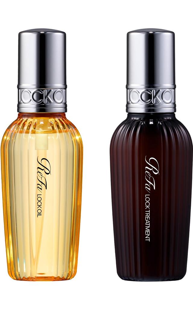 [Official Store Exclusive] ReFa LOCK OIL + LOCK TREATMENT SET Shiny Hair Hair Care Hair Milk Styling Oil