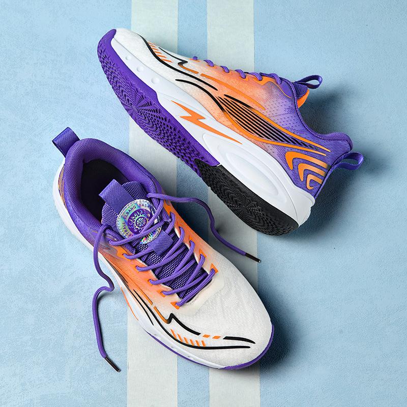 Foreign trade basketball shoes men's actual boots youth couple children's students cement sports competition training shoes