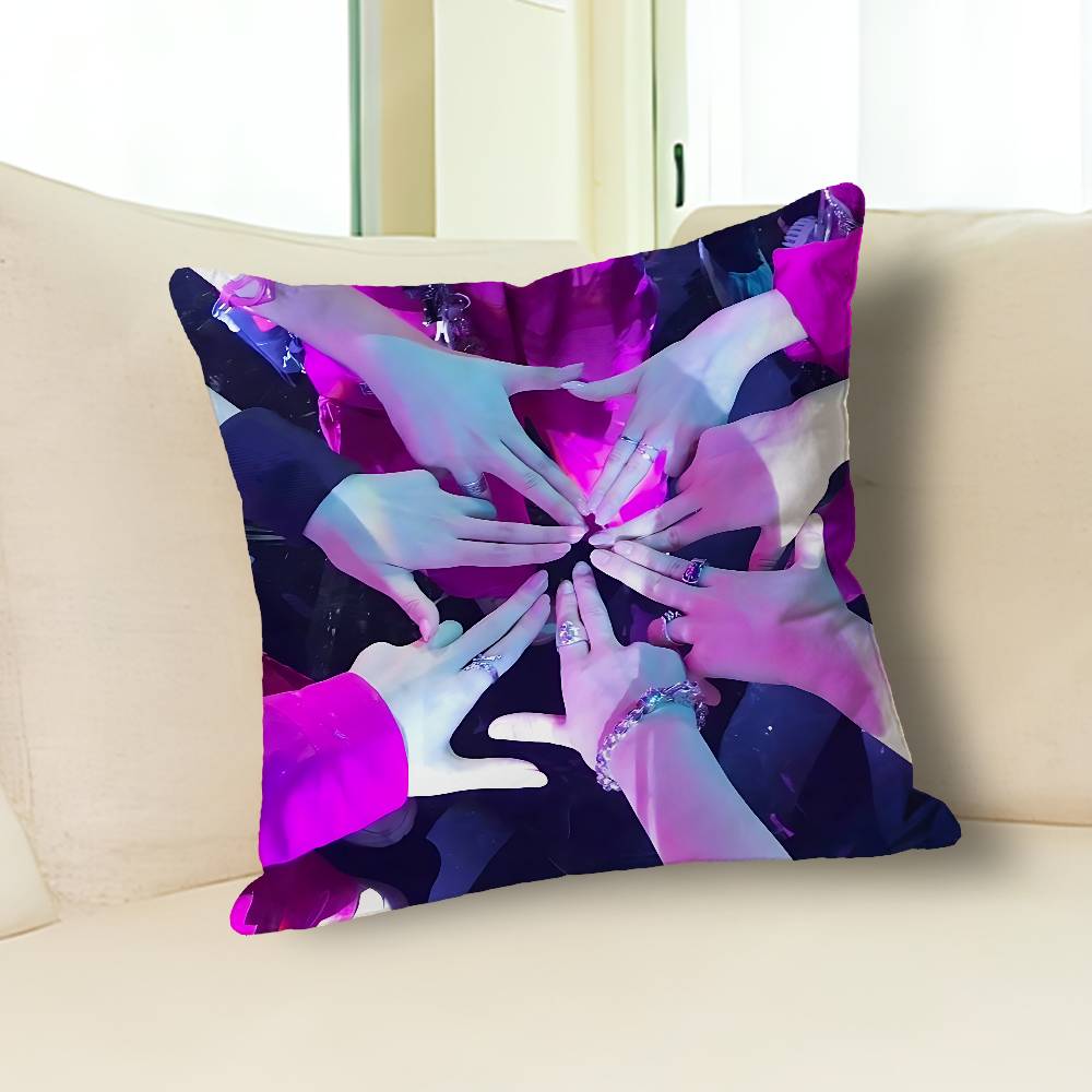 Cute Singer A-Ahyeon Pillow Cases for Bedroom Living Room Sofa Home Decor Polyester Cushion Cover with Zipper