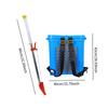 Back Carrying Granular Fertilizer Spreader 40x43cm Multipurpose 25L Capacity Agricultural Manual Fertilizing Tool Labor Saving