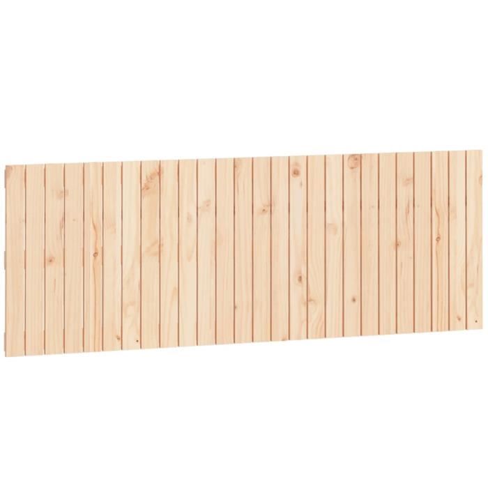 824858 vidaXL Tête de lit murale 166x3x60 cm Bois massif de pin