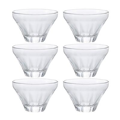 ADERIA FUJIUTSUSHI Sake Set of Made In Gift Box A Stylish and Elegant Gift for Respect for the Aged or 60th Birthday Cup, Clear, 85ml, 6, Japan,